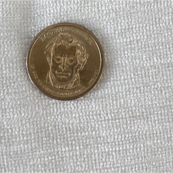 2009 Zachary Taylor Presidential Golden Dollar Coin - Picture 5 of 8